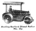 Aveling-Barford Diesel Roller, Dinky Toys 25p (MM 1951-05).jpg