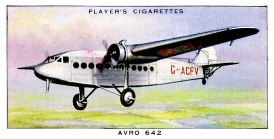 Avro 642, Card No 06 (JPAeroplanes 1935).jpg