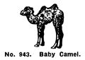 Baby Camel, Britains Zoo No943 (BritCat 1940).jpg