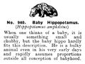 Baby Hippopotamus, Britains Zoo No940 (BritCat 1940).jpg
