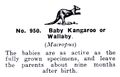 Baby Kangaroo or Wallaby, Britains Zoo No950 (BritCat 1940).jpg