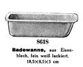 Badewanne - Bath, Märklin 8618 (MarklinCatx 1931).jpg