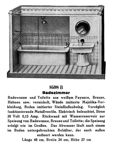 1931: Bathroom 8598 B