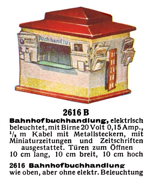 File:Bahnhofbuchhandlung - Station Newsagent, Märklin 2616 (MarklinCat 1931).jpg