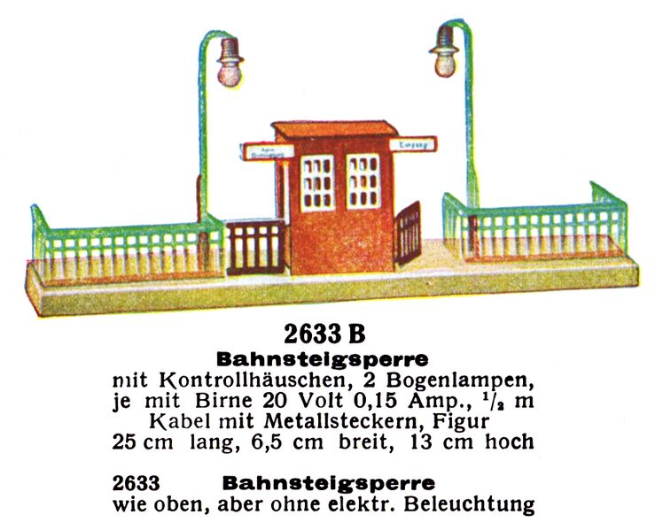 File:Bahnsteigsperre - Railway Station Barrier, Märklin 2633 (MarklinCat 1931).jpg