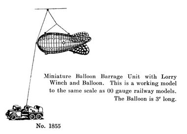 1940: Britains Barrage Balloon set