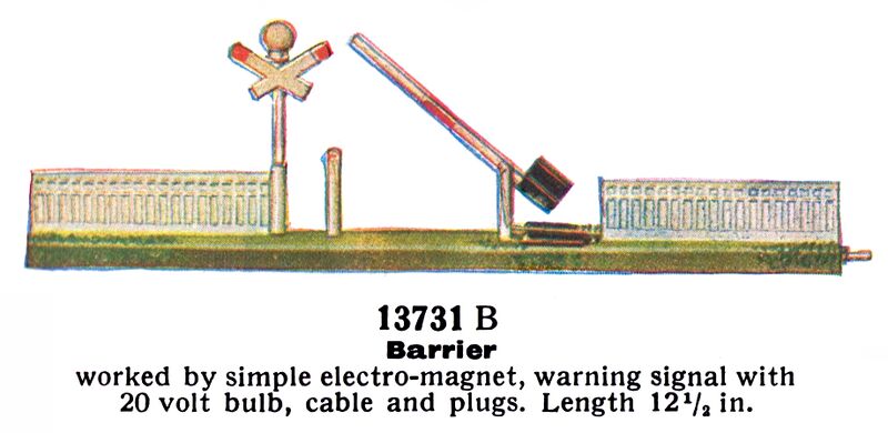 File:Barrier, remote controlled, Märklin 13731 (MarklinCat 1936).jpg