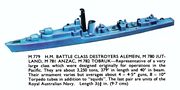 Battle-Class Destroyers, Minic Ships M779-M782 (MinicShips 1960).jpg