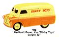 Bedford 10-cwt Van, DINKY TOYS, Dinky Toys 482 (DinkyCat 1957-08).jpg