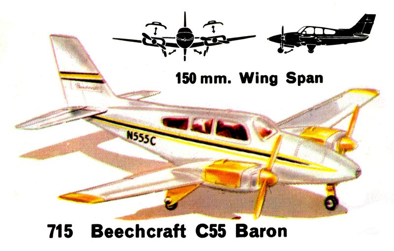 File:Beechcraft C55 Baron, Dinky Toys 715 (DinkyCat 1971-07).jpg