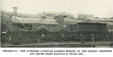 1872-built "Belgravia" locomotive