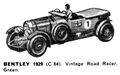 Bentley 1929 Vintage Road Racer, Scalextric C-64 (Hobbies 1968).jpg