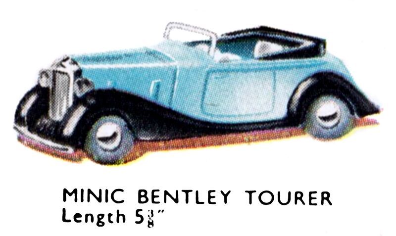 File:Bentley Tourer, Triang Minic (MinicCat 1950).jpg