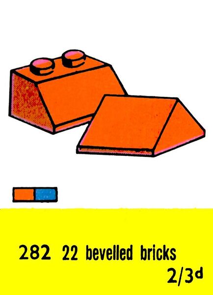 File:Bevelled Bricks, Lego Set 282 (LegoCat ~1960).jpg