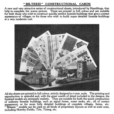1958: Bilteezi Constructional Cards