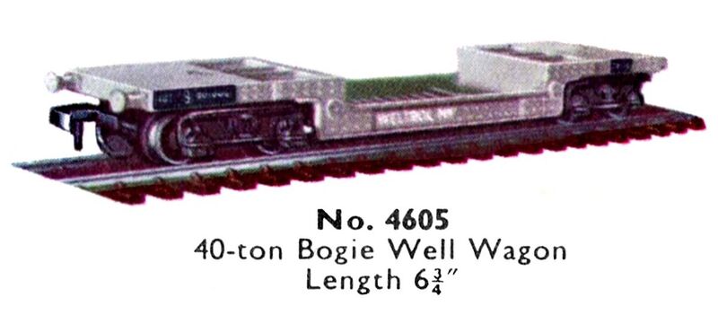 File:Bogie Well Wagon 40-ton, Hornby Dublo 4605 (DubloCat 1963).jpg