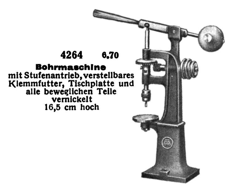 File:Bohrmaschine - Drill, Märklin 4264 (MarklinCat 1932).jpg