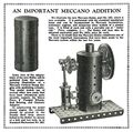 Boiler cylinder, Meccano Part No162 (MM 1928-01).jpg