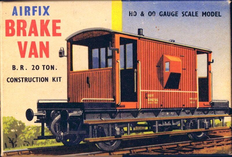 File:Brake Van, plastic construction kit, box lid (Airfix R4 02658).jpg
