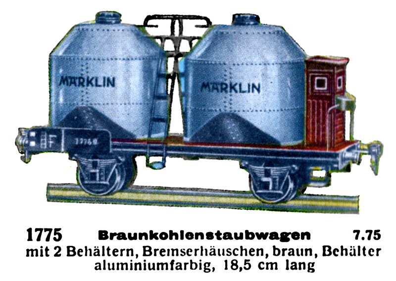 File:Braunkohlenstaubwagen - Brown Coal Dust Wagon, Märklin 1775 (MarklinCat 1939).jpg