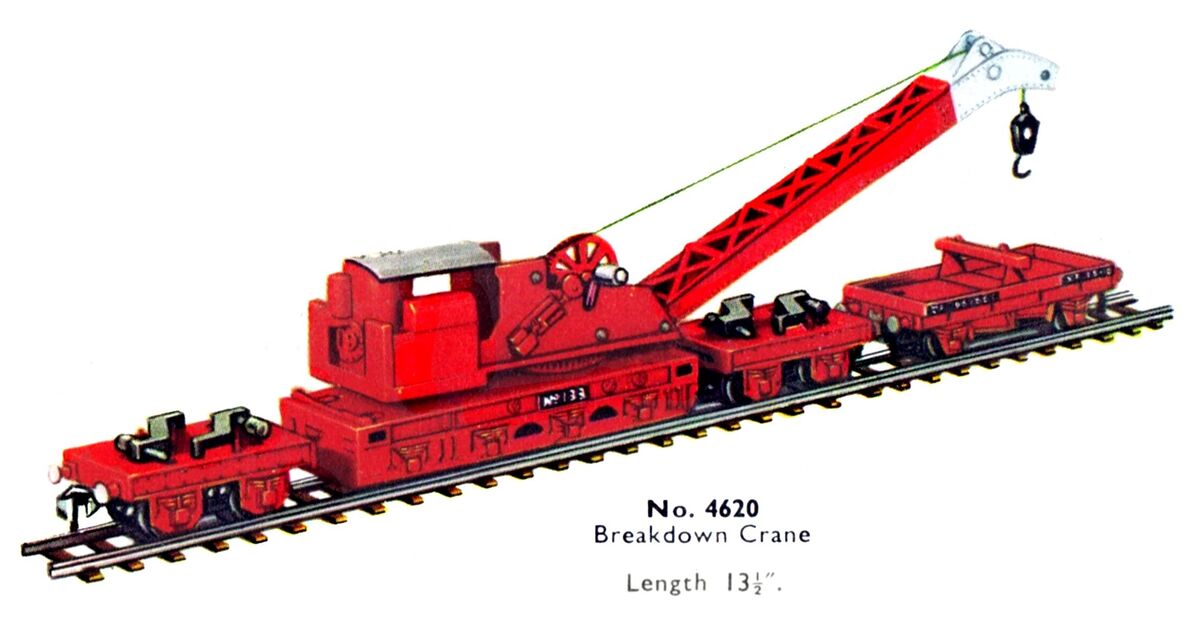 Breakdown Crane (Hornby Dublo 4620) - The Brighton Toy and Model Index