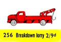 Breakdown Lorry, Lego 256 (LegoCat ~1960).jpg
