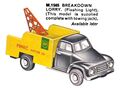 Breakdown Lorry, Minic Motorways M1565 (TriangRailways 1964).jpg