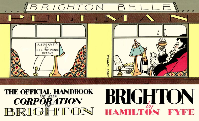 File:Brighton Belle Pullman with George IV, cover art, Aubrey Hammond (BrightonHbk 1939).jpg