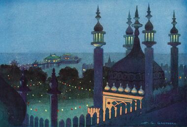 ~1935: "Brighton By Night", by H.G. Gawthorn