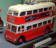 Brighton Hove and District BUT-Weymann No44 trolleybus 391, angled (Ken Allbon).jpg