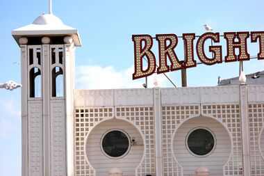 Brighton Pier facade detail