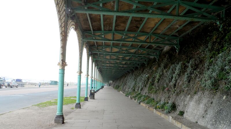 File:Brighton Promenade, cliffside.jpg