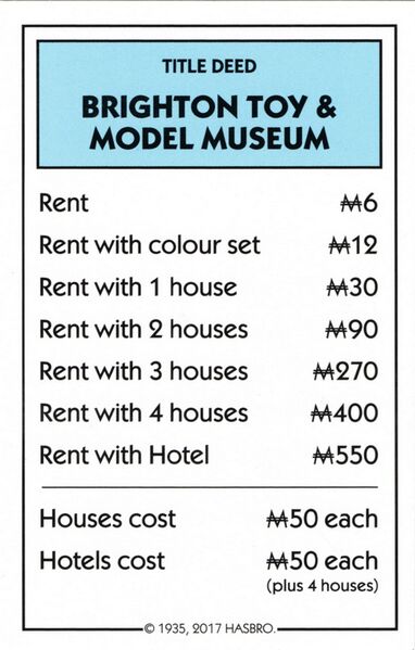 File:Brighton Toy and Model Museum, card (Brighton Monopoly 2017).jpg