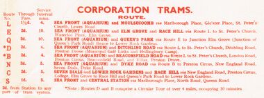 1939: Brighton Corporation tram services, the last year of operation
