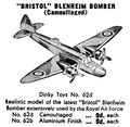 Bristol Blenheim Bomber, camouflaged, Dinky Toys 62d (MM 1940-07).jpg
