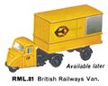 British Railways Van, Model-Land RML81 (TriangRailways 1964).jpg