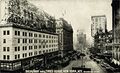 Broadway and Times Square, New York (Bardell 1923).jpg