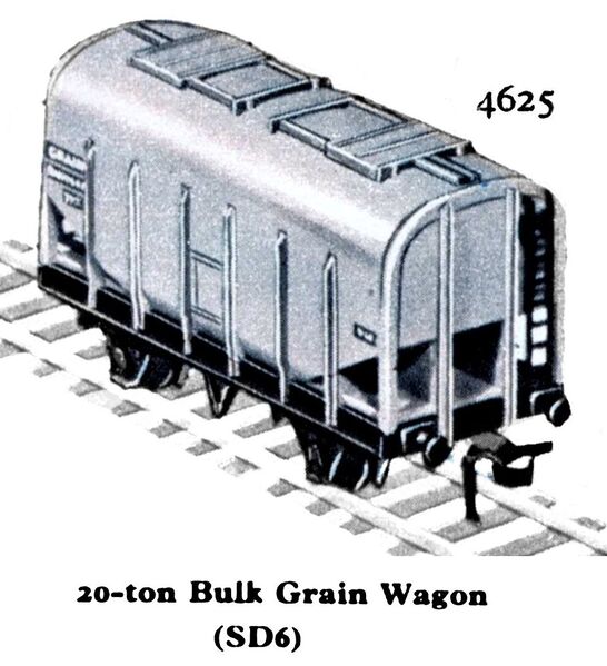 File:Bulk Grain Wagon 20-Ton SD6, Hornby Dublo 4625 (HDBoT 1959).jpg