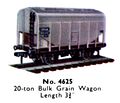 Bulk Grain Wagon 20-ton, Hornby Dublo 4625 (DubloCat 1963).jpg