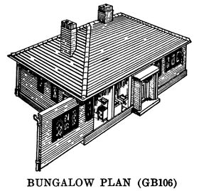 GB106 Bungalow Plan