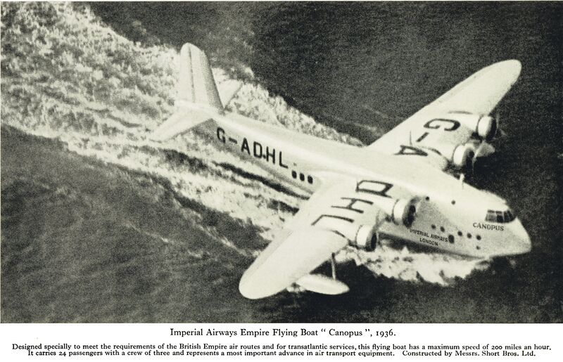 File:Canopus Empire Flying Boat G-ADHL, Imperial Airways (IHoF 1937).jpg