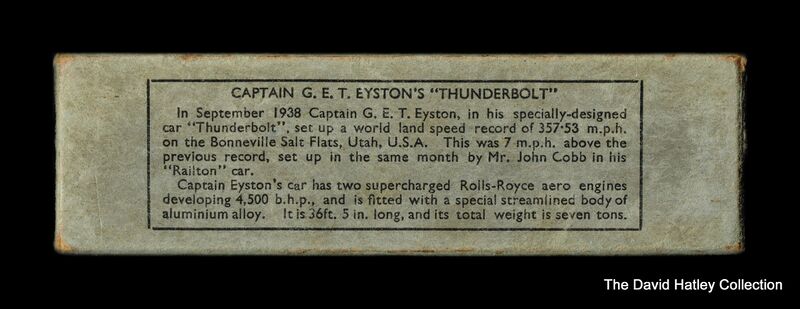 File:Captain G E T Eyston Thunderbolt, box lid (Dinky Toys 23m).jpg
