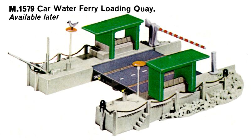 File:Car Water Ferry Loading Quay, Minic Motorways M1579 (TriangRailways 1964).jpg