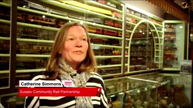 Catherine Simmons, Sussex Community Rail Partnership, LatestTV