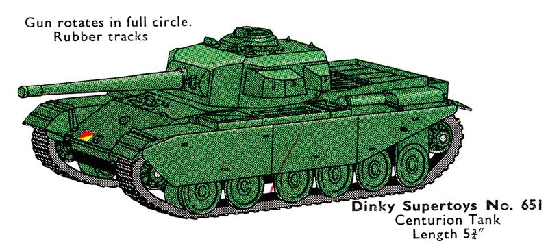 File:Centurion Tank, Dinky Supertoys 651 (DinkyCat 1956-06).jpg