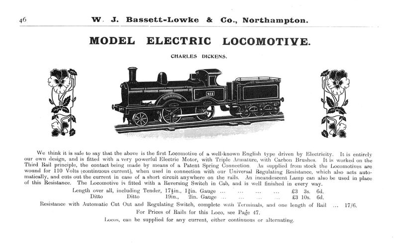 File:Charles Dickens locomotive 955, Märklin, Bassett-Lowke Catalogue (BLCat 1904).jpg