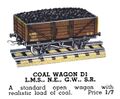 Coal Wagon, Hornby Dublo D1 (HBoT 1939).jpg