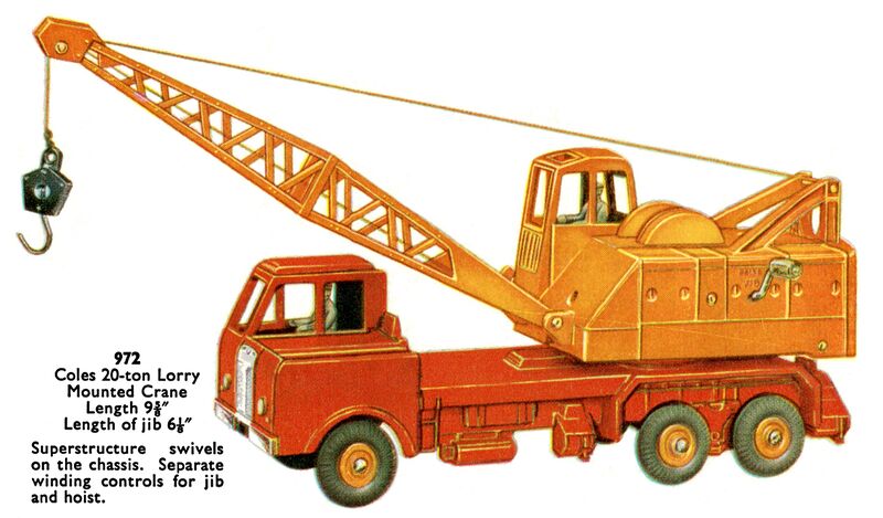 File:Coles 20-ton Lorry Mounted Crane, Dinky Supertoys 972 (DinkyCat 1957-08).jpg