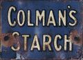 Colmans Starch, tinplate sign, 1930s.jpg