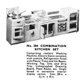 1955: The larger Combination Kitchen Set, No.204